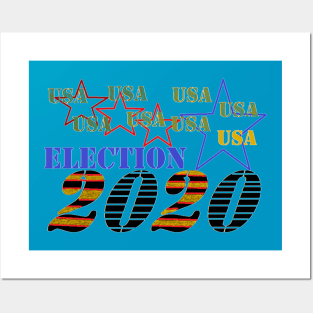 ELECTION USA 2020 Posters and Art